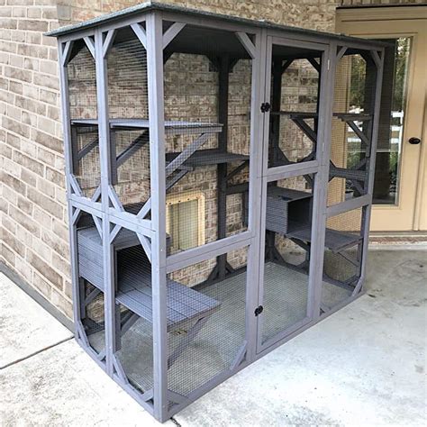 outside cat tower|outdoor cat condos clearance.